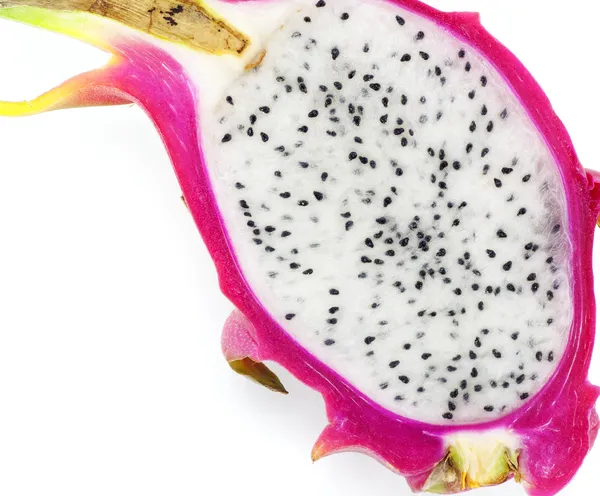 Owoce pitaya lub smoka na białym tle — Zdjęcie stockowe