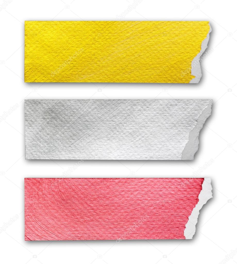 Ripped paper design horizontal background