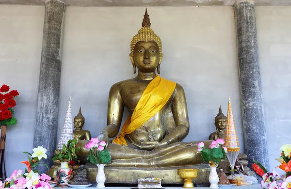 Sacred Buddha images in Surat thani, Thailand — Stock Photo, Image