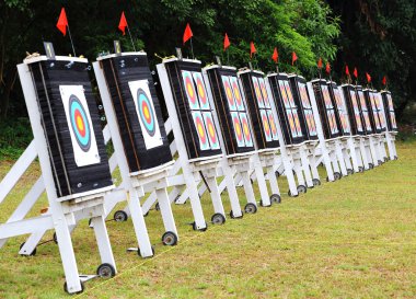 archery targets clipart