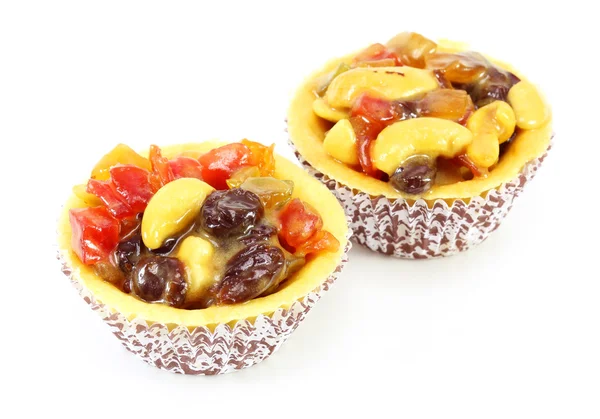 Minuut stiltetaze meyve pasta tart — Stok fotoğraf