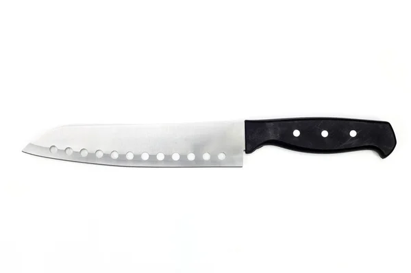 Coltello da cucina su sfondo bianco — Foto Stock