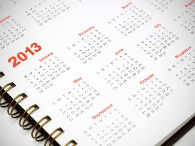 2013 takvim