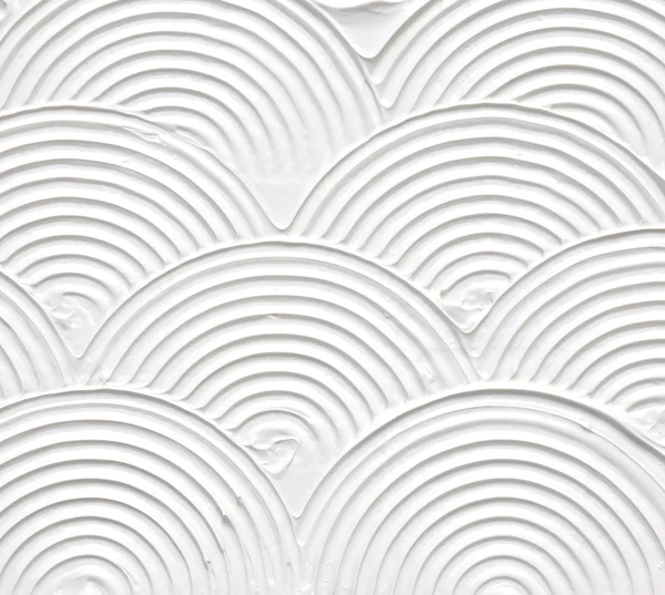 White textured acrylic painting background — Stock Photo, Image