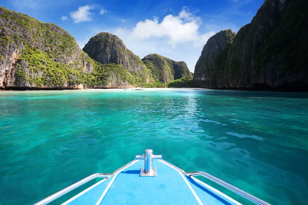 Maya bay, eiland phi phi leh, thailand — Stockfoto