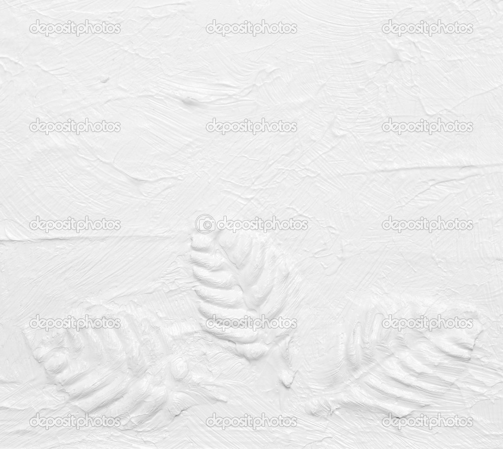 white texture hand paint leaf background
