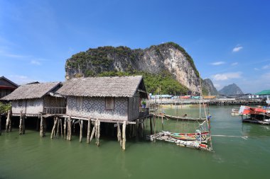 ao phang nga Milli Parkı. Koh panyee. 