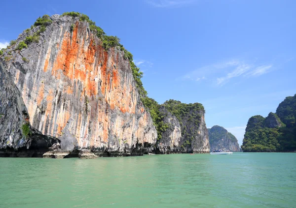 Seascape Phangnga bay Thailand — Stockfoto