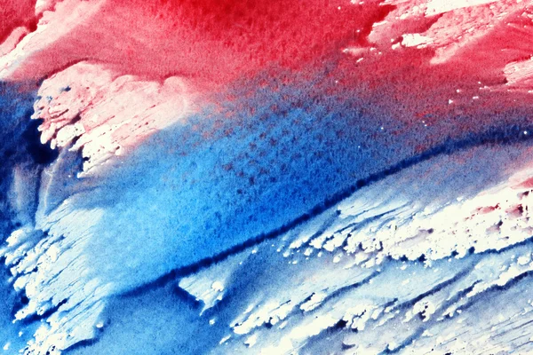 抽象的な水彩画スプラッシュ ハンド ペイントの背景 — ストック写真