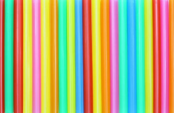 Drinking straw colorful abstract background — Stock Photo, Image