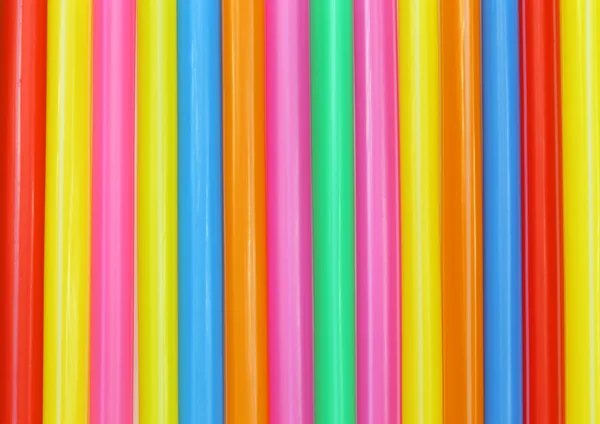 Pití slámy barevné abstraktní pozadí — Stock fotografie