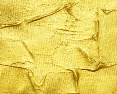 Altın akrilik dokulu resim arka plan