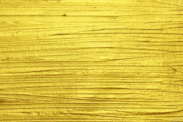 Guld Akrylmålning texturerat bakgrund — Stockfoto