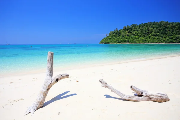 Τροπική παραλία, η θάλασσα andaman koh rok Ταϊλάνδη — Φωτογραφία Αρχείου