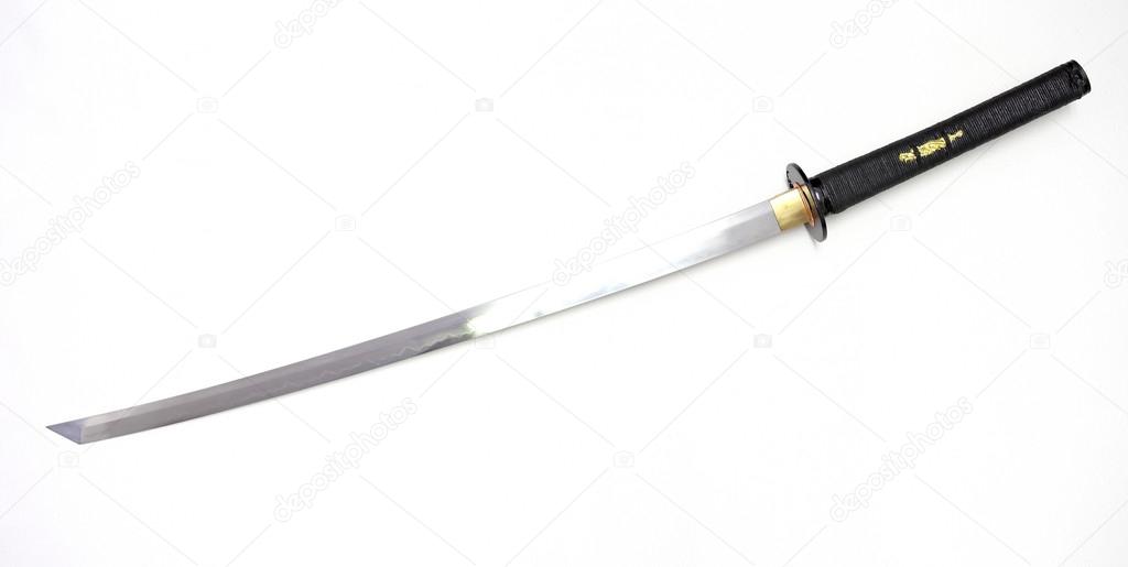 Japanese traditional samurai sword 