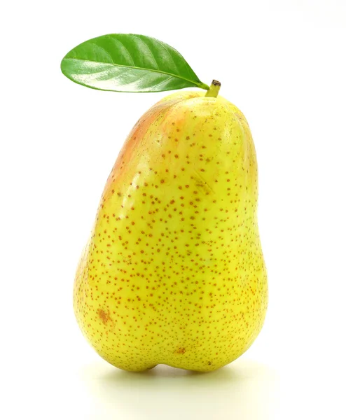 白色背景的梨子 — 图库照片