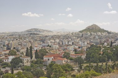 Atina, Yunanistan'ın panoramik manzarasını