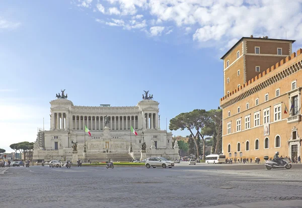 Oltář vlasti (altare della patria) v Římě — Stock fotografie