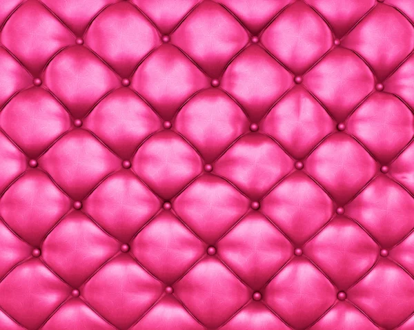 Lyx textur rosa läder möbler med knappar Stockfoto