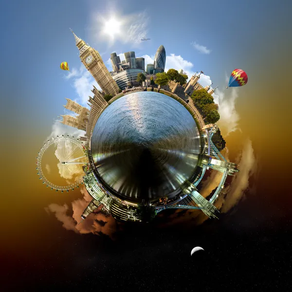 Planet London — Stockfoto