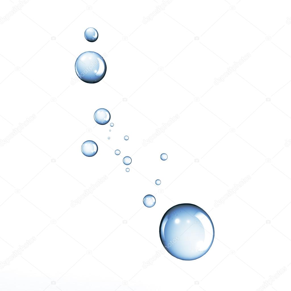 Bubbles or drops