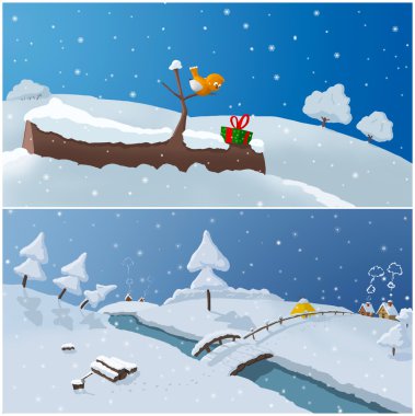 İki kış resimler