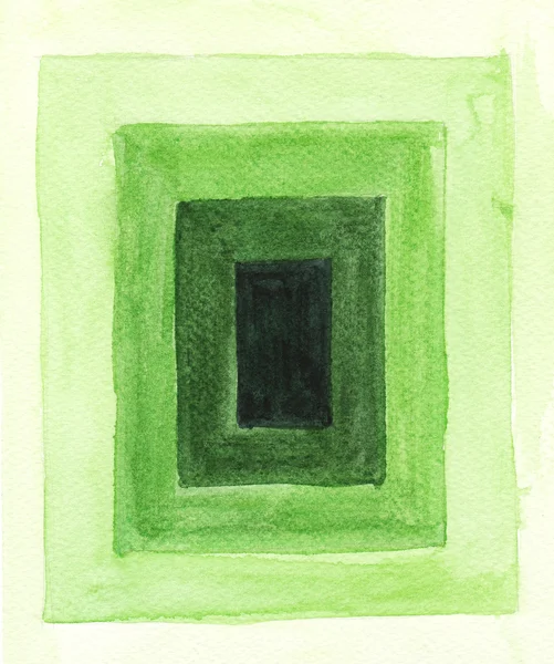 Zielone ramki — Zdjęcie stockowe