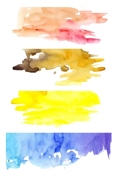 Colorful watercolor mix — Stock Photo, Image