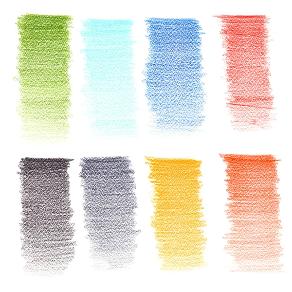 Kolor tekstury ołówek — Zdjęcie stockowe