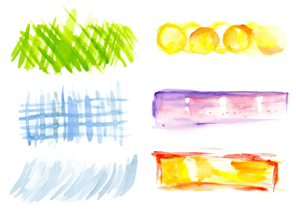 Sulu Boya tasarım öğeleri