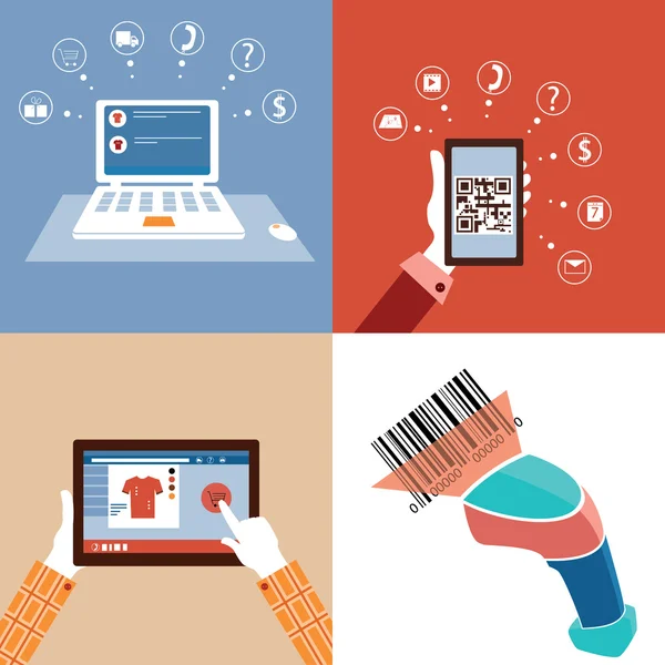 Online Pazar ve qr kodu