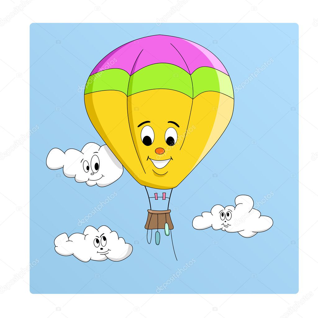 Hot air  balloon