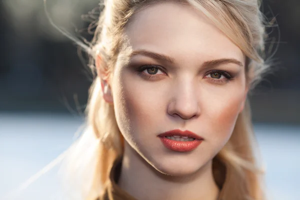 Beautiful Fashion Girl Portrait — Stock Photo, Image