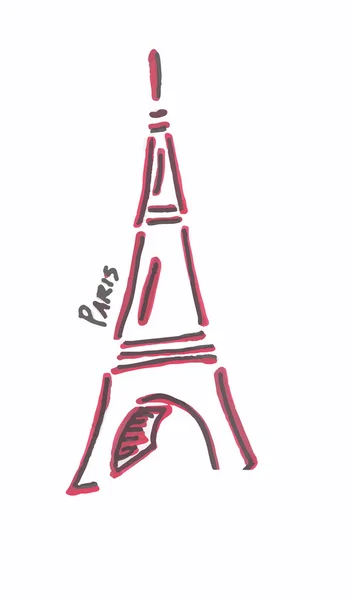 Eiffel-torony — Stock Vector