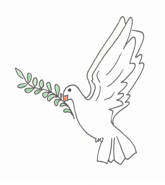 Dove of peace — Stock Vector