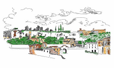 Roma şehir merkezi