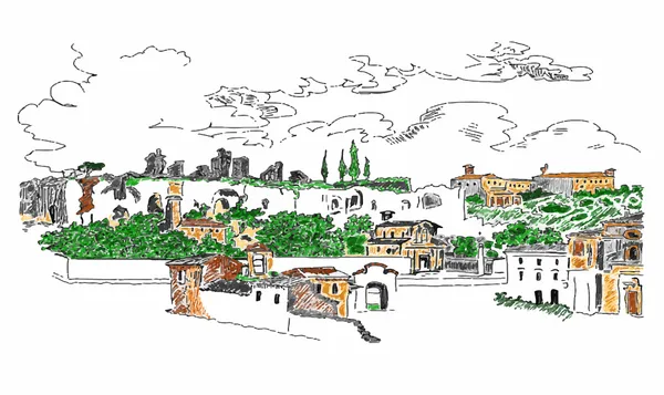 Roma şehir merkezi