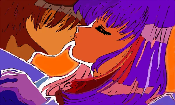 キス — ストックベクタ