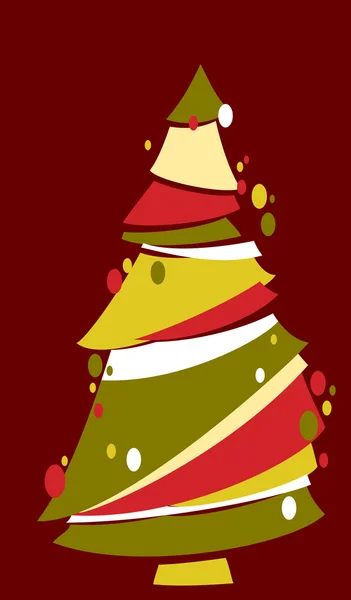 Árbol de Navidad — Vector de stock