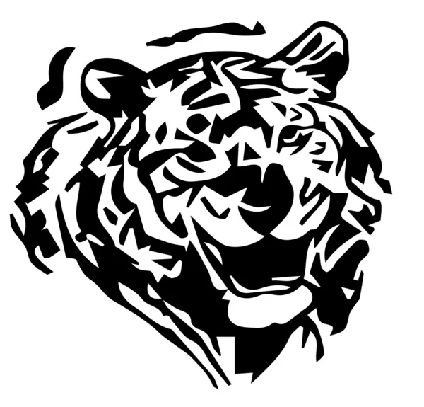 Tiger — Stock Vector