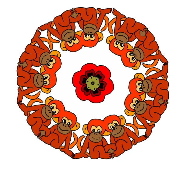 Mandala maymun