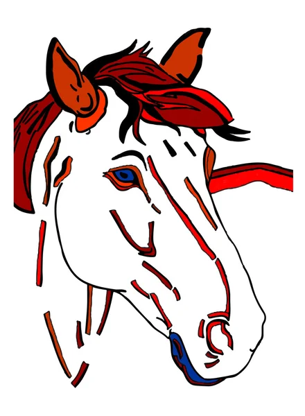 Stylizowane konia — Wektor stockowy