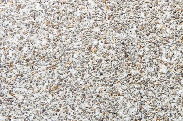 Podeaua din beton cu pietriș utilizează ca fundal de textură — Fotografie, imagine de stoc