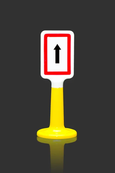 One way traffic sign — Stock Photo, Image