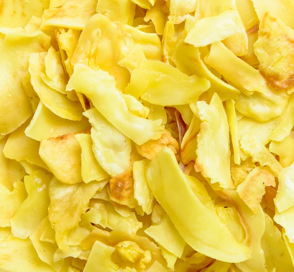 Durian chips fried snack fruit — Stock Photo, Image