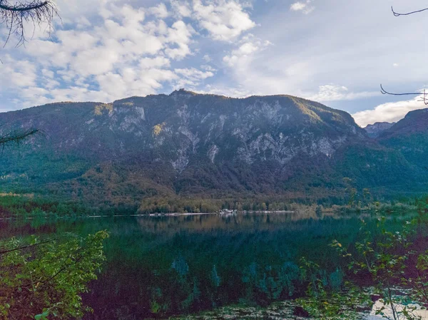 View Bohinj Lake Triglav National Park Slovenia — Stock Photo, Image