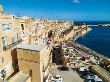 View on grand habour from Valletta on Malta