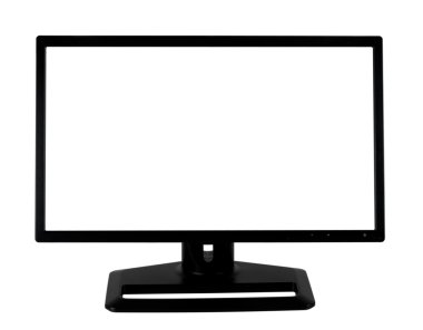 siyah bilgisayar lcd ekran