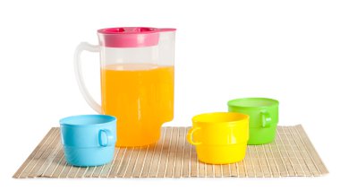 bir içki ile sürahi