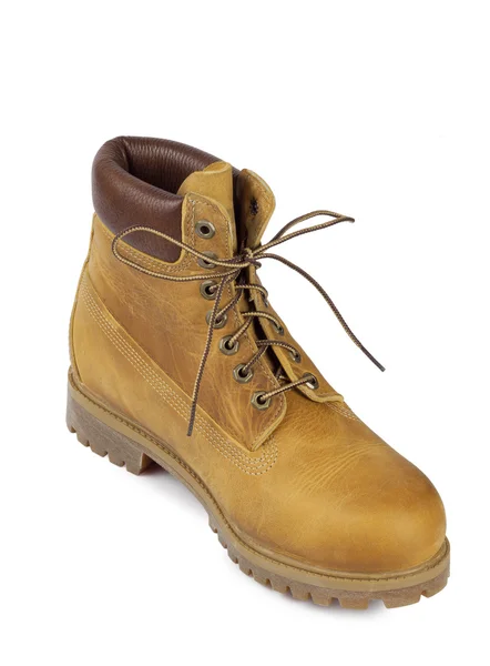 Botas de cuero amarillo — Foto de Stock